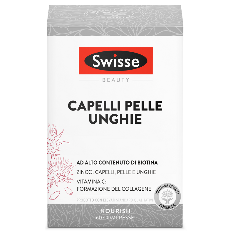 Swisse capelli pelle unghie - 60 compresse per la cute e le unghie
