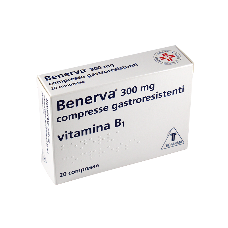 Benerva Injectable BENERVA*20CPR 300MG GMM - Farmaglobo